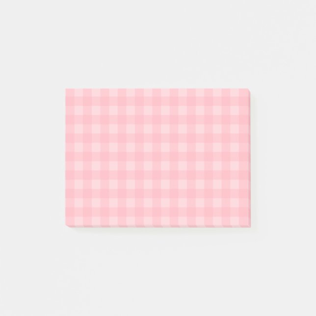 Post-it® Arrière - plan Checkered de motif de rétro guingan (Devant)