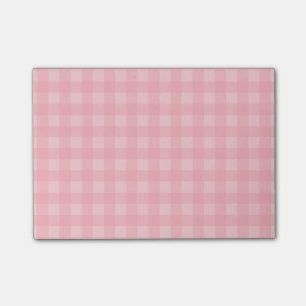 Post-it® Arrière - plan Checkered de motif de rétro guingan