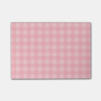 Post-it® Arrière - plan Checkered de motif de rétro guingan