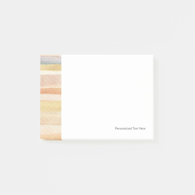 Post-it® Arrière - plan d'art d'aquarelle, texture (Devant)