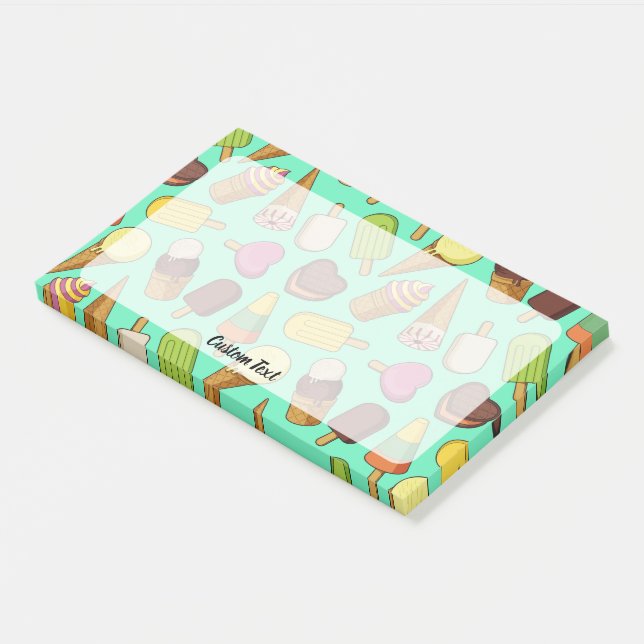 Post-it® Arrière - plan de glace (Incliné)