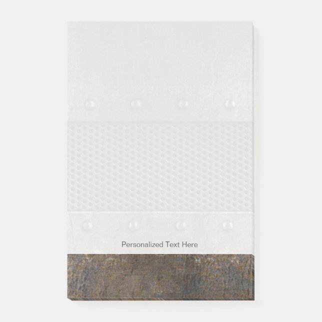 Post-it® arrière - plan de grunge (Devant)