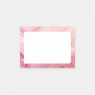 Post-it® Arrière - plan en marbre rose