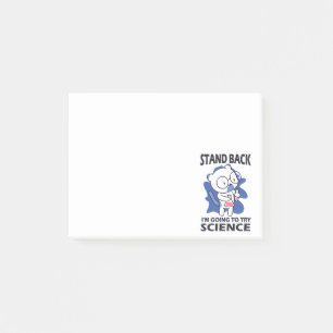 Post-it® Arrière-plan - Expérience d'un scientifique adorab