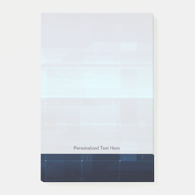 Post-it® Arrière - plan numérique de pointe (Devant)