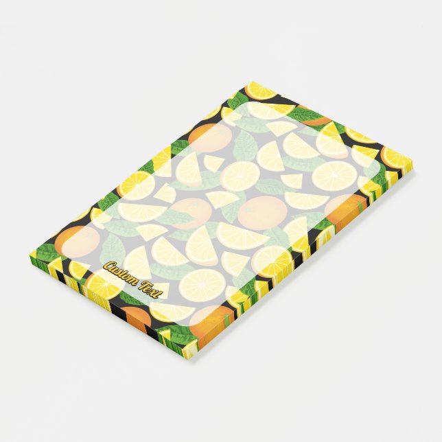 Post-it® Arrière - plan orange (Incliné)