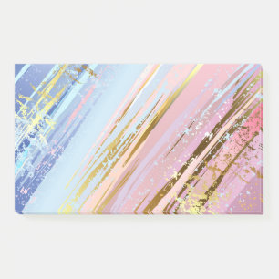 Post-it® Arrière - plan rose texturé