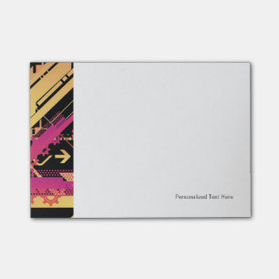 Post-it® arrière - plan technique de demi-teintes 7