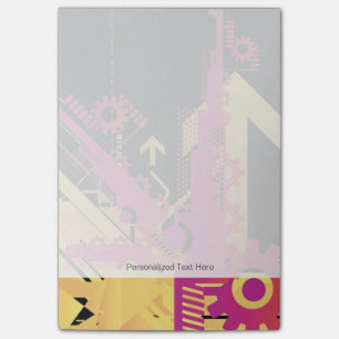 Post-it® Arrière - plan tramé technique 7