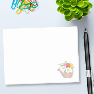 Post-it® Arrosage de jardin avec fleurs