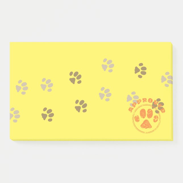 Post-it® Art de la boutique pour animaux (Devant)