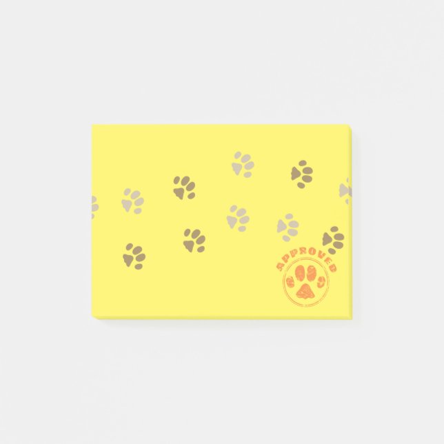 Post-it® Art de la boutique pour animaux (Devant)