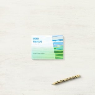 Post-it® Art de l'aménagement paysager minimal
