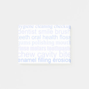 Post-it® Art de mots dentaires