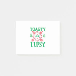 Post-it® Art De Noël Toasty Et Tipsy