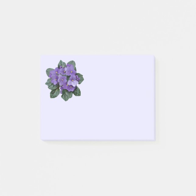 Post-it® Art Floral Violet Africain (Devant)