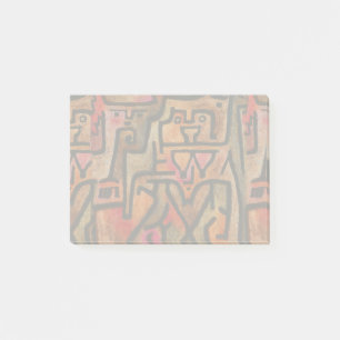 Post-it® Art Moderne Expressionniste Abstrait de Forêt de K