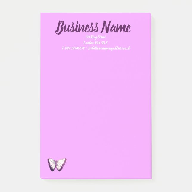 Post-it® Articles marketing d'entreprise personnalisés (Devant)