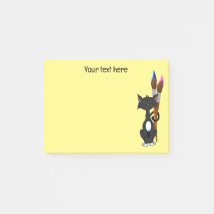 Post-it® Artiste Chat Personnalisé 