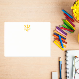 Post-it® Artiste de l'Emblème Personnalisé