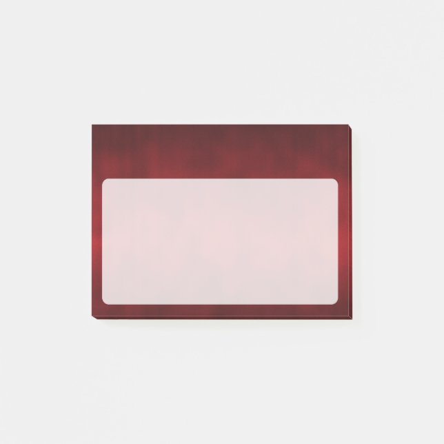 Post-it® Arts gothique ombré rouge (Devant)