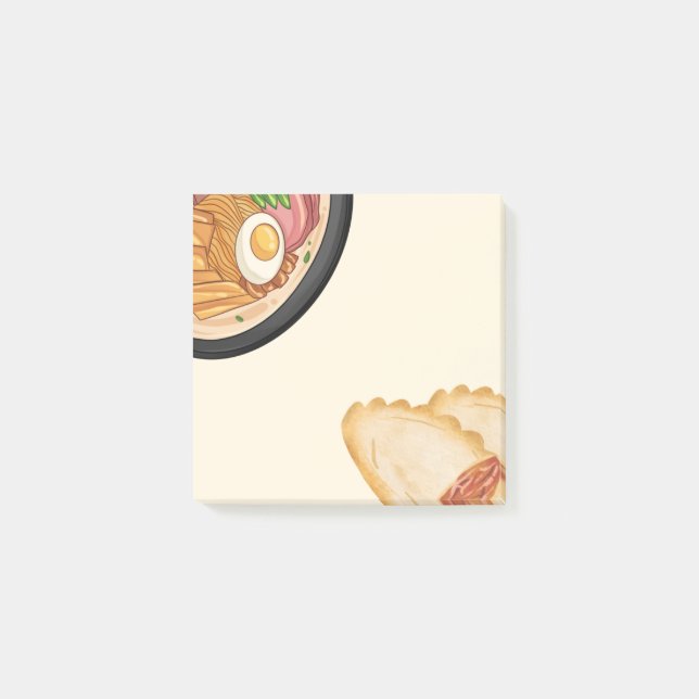 Post-it® Asian Food 17 Sticky Note (Devant)