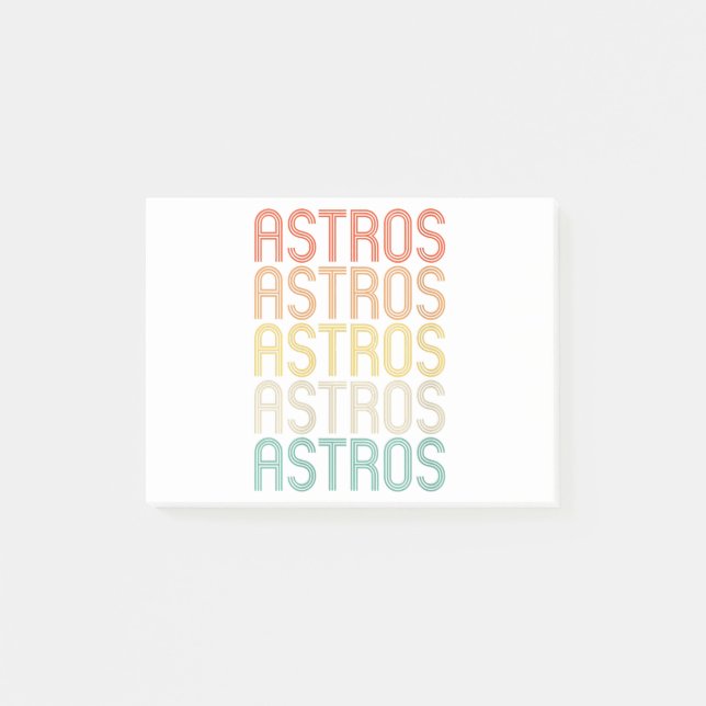 Post-it® Astros féminins  (Devant)