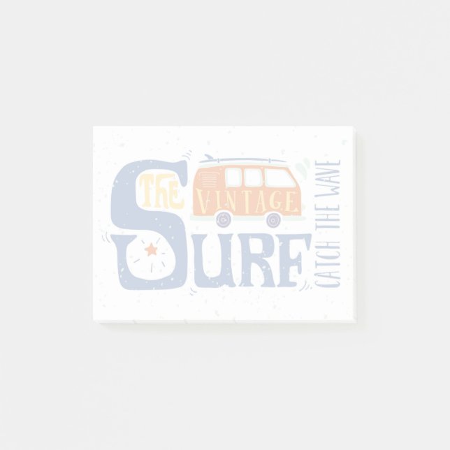 Post-it® Attrapez l'affiche de vague (Devant)