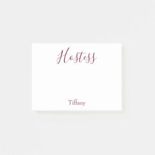 Post-it® Auberges mariages Blanche et Bourgogne