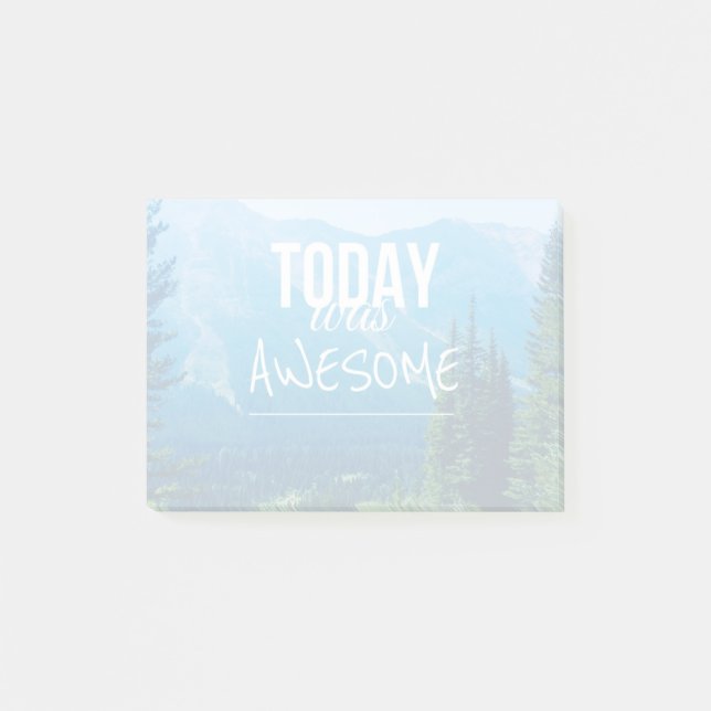 Post-it® Aujourd'hui était impressionnant (Devant)