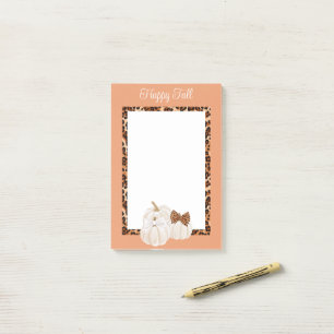 Post-it® Automne Citrouille mignonne Bonne Automne