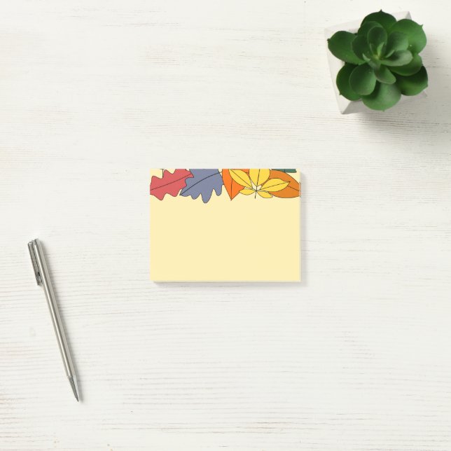 Post-it® Autres feuilles d'automne (Bureau)
