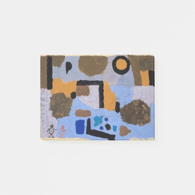 Post-it® Avec les deux perdus (1938) peinture Paul Klee (Devant)