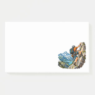Post-it® Aventure d'escalade pour les grimpeurs de montagne
