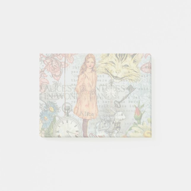 Post-it® Aventures d'Alice au Pays des Merveilles Rackham C (Devant)