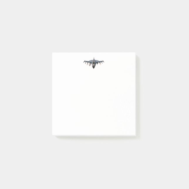 Post-it® Avion de chasse (Devant)