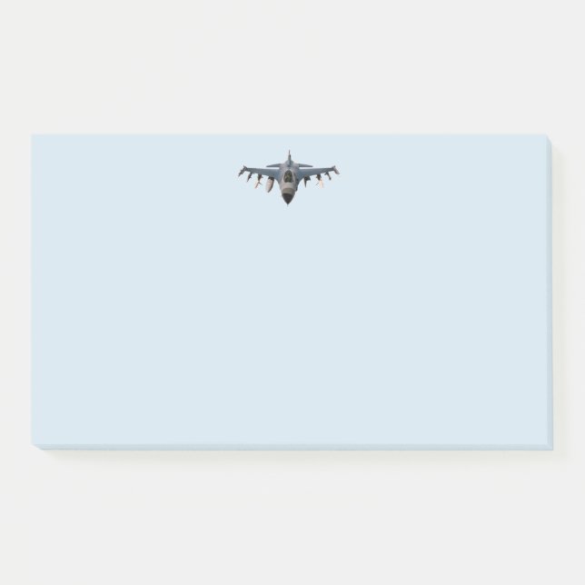 Post-it® Avion de chasse (Devant)