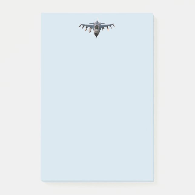 Post-it® Avion de chasse (Devant)