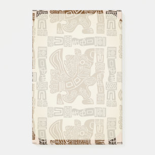 Post-it® Aztec Eagle Guerrier Tribal Art antique