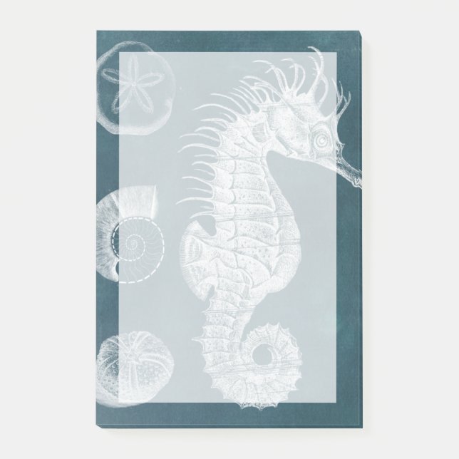 Post-it® Azure Seahorse Study I (Devant)