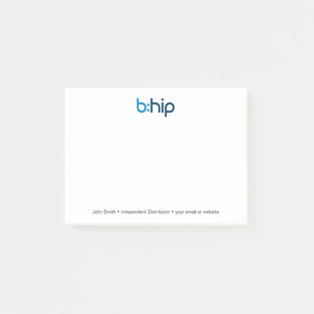 Post-it® b : distributeur de hanche (Devant)