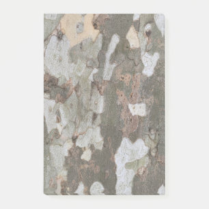Post-it® Bâche tree camouflage looks bark pattern post-it