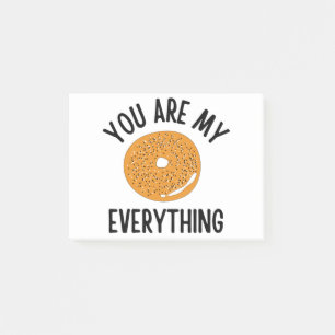 Post-it® Bagel Tu Es Mon Tout Drôle