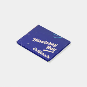 Post-it® Baie de Monterey Californie Jelly vintage voyage