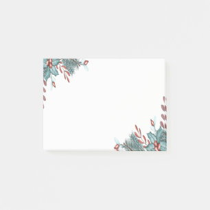 Post-it® Baies de houx de Noël branches vacances