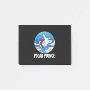 Post-it® Bain d'hiver Polar Plunge Ice Jump Polar Ours Bain