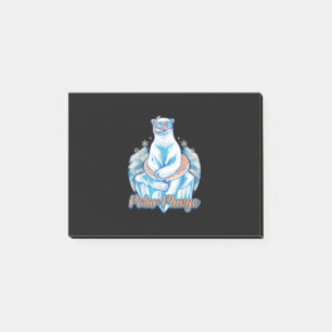 Post-it® Bain Polaire Plongée Ice Jump Funny Ours Polaire B