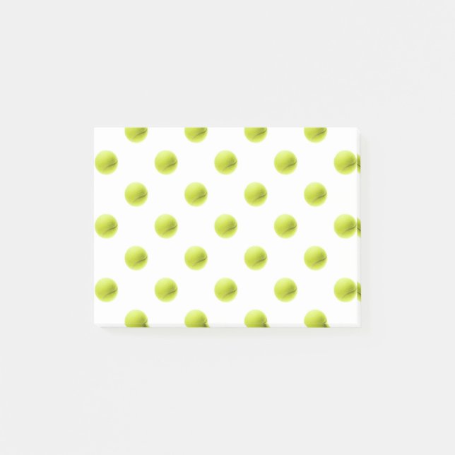 Post-it® Bal Arrière - plan de tennis Lime Green (Devant)