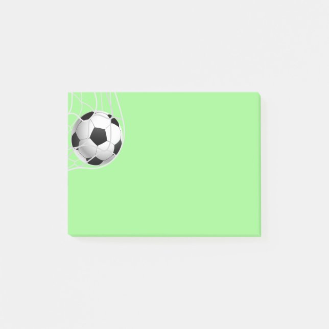Post-it® Bal de football post-it-notes (Devant)