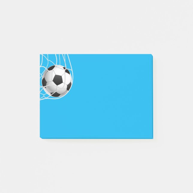 Post-it® Bal de football post-it-notes (Devant)